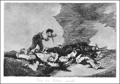 Francisco Goya 'Till detta föddes du'